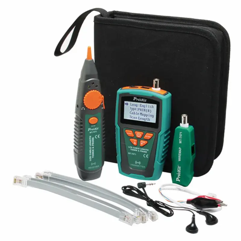 LCD Cable Length Toner & Probe Kit