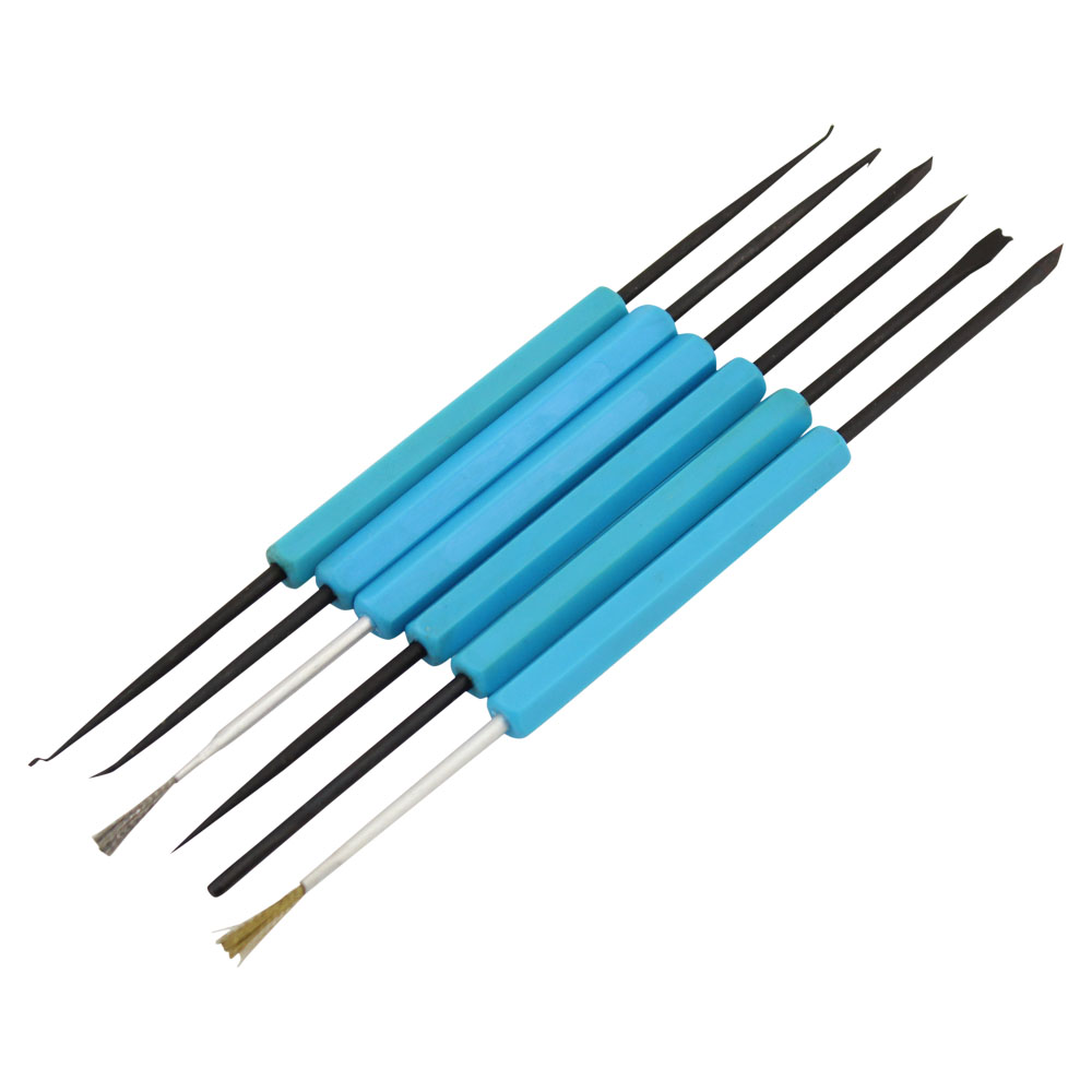 6-piece 12 Application Points 485232 SILVERLiNE Soldering Aid Kit 