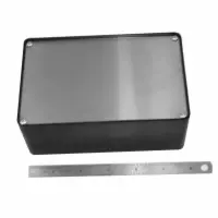 Plastic Project Box with Aluminum Lid - 6