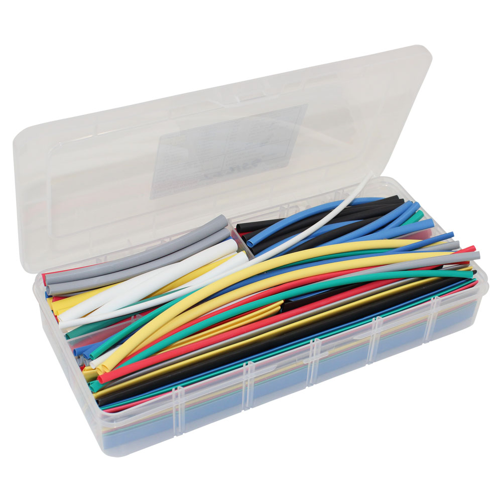 156 PIECES ASSORTMENT OF COLORED THIN WALL TUBING