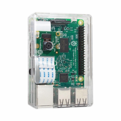 Raspberry Pi 3 Model B+ (ケース付き) Amazon.co.jp: Raspberry Pi Model B/2/3用ブラック保護ケース