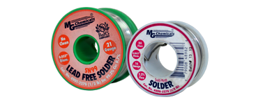 Rolls of solder