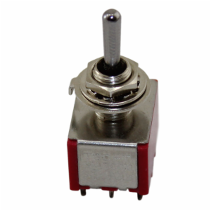ON OFF (ON) 3PDT Miniature Toggle Switch