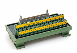 50 Pin Flat Ribbon Style Screw Terminal Block