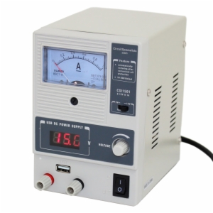 15 Volt DC 1.0 Amp Switching Power Supply With 5V USB Output