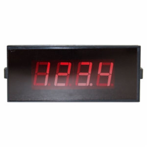 3-1/2 Digit LED Digital Panel Meter - 5V Common Ground, Sealed Enclosure