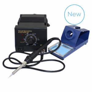 60 WATT SOLDERING STATION Temperature Range: 200° C to 480° C / 392° F to 896° F