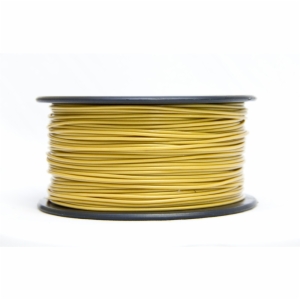 1.75mm Gold PLA 3D Printer Filament - 0.5kg Spool