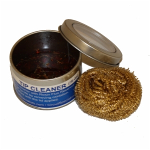 Solder Tip Cleaner with Rosin Flux