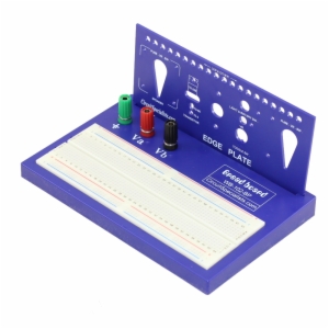 Solderless Breadboard (840 tie-points) with Binding Posts & Back Plate