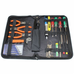 Complete Electronics Tool Kit - Includes: Soldering iron, Desoldering pump, Screwdrivers, Pliers, 6