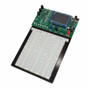 Deluxe Powered Breadboard With Oscilloscope, Function Generator and Analyzer