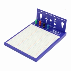 Solderless Breadboard (2420 tie-points) with Binding Posts & Back Plate