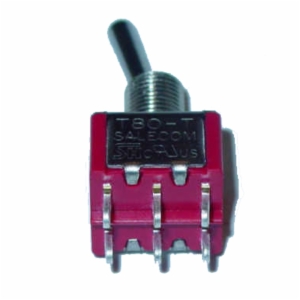 ON NONE ON DPDT Miniature Toggle Switch