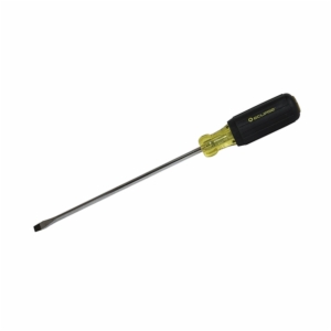 1/4″x8″ Slotted Screwdriver with Rubber Grip