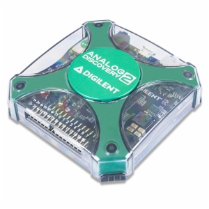 Analog Discovery 2: 100MS/s USB Oscilloscope, Logic Analyzer and Variable Power Supply