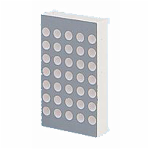 Red 50mm 5x7 Dot Matrix LED Array, Common Anode
