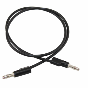 Pomona 24in Black Banana Plug Patch Cord