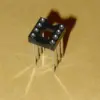 8-Pin Wire Wrap IC Socket - 10 Pack, Precision RM2.54mm DIP Sockets For PCB Projects